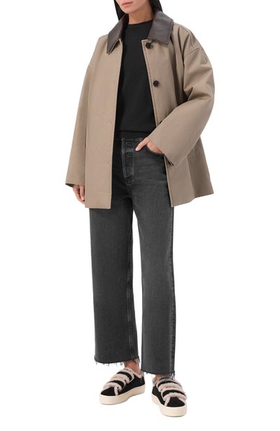 Замшевые кеды shearling low velcro INUIKII, арт. 1001.001.0231, фото 3
