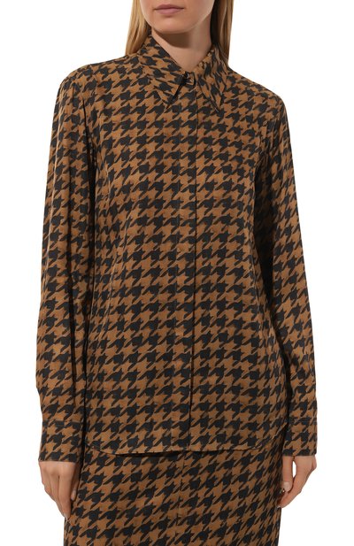 Рубашка из вискозы DRIES VAN NOTEN, арт. 242-010707-9088, фото 3