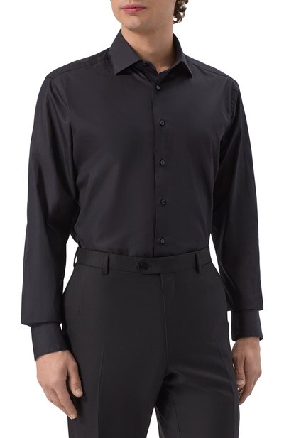 Хлопковая сорочка ZILLI, арт. F0RC01M010004801U, фото 3