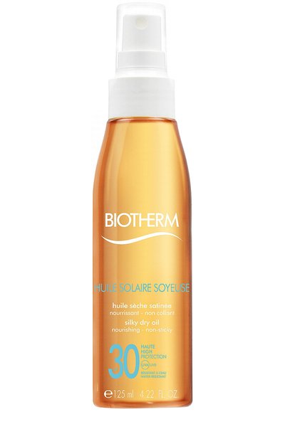 Женский масло для загара huile solaire spf 30 (125ml) BIOTHERM, арт. 3605540850350