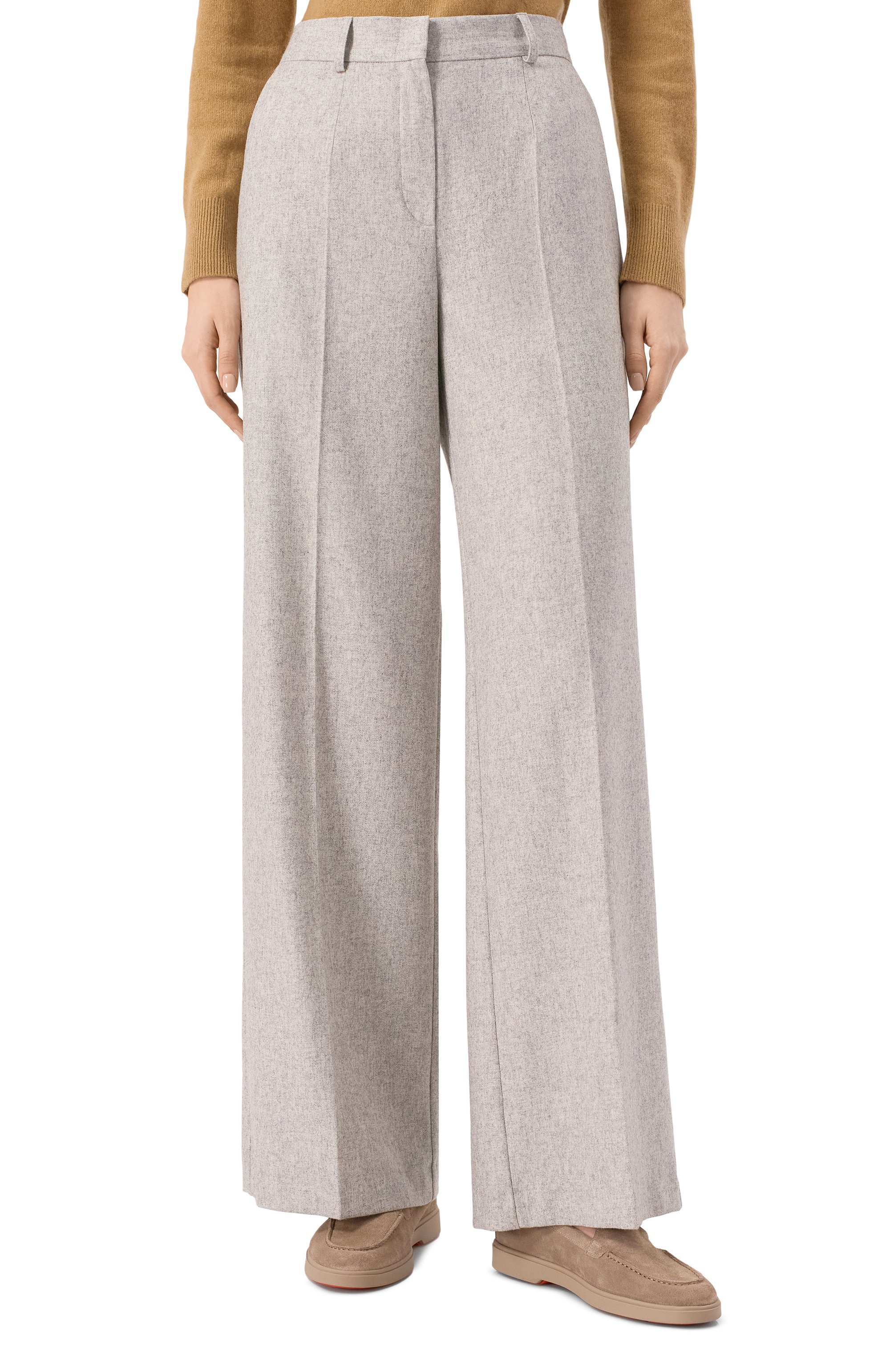 Шерстяные брюки SEVEN LAB серого цвета по цене 15880 руб., арт. SPU.18.240.505, фото 3 Шерстяные брюки SEVEN LAB, арт. SPU.18.240.505, фото 3