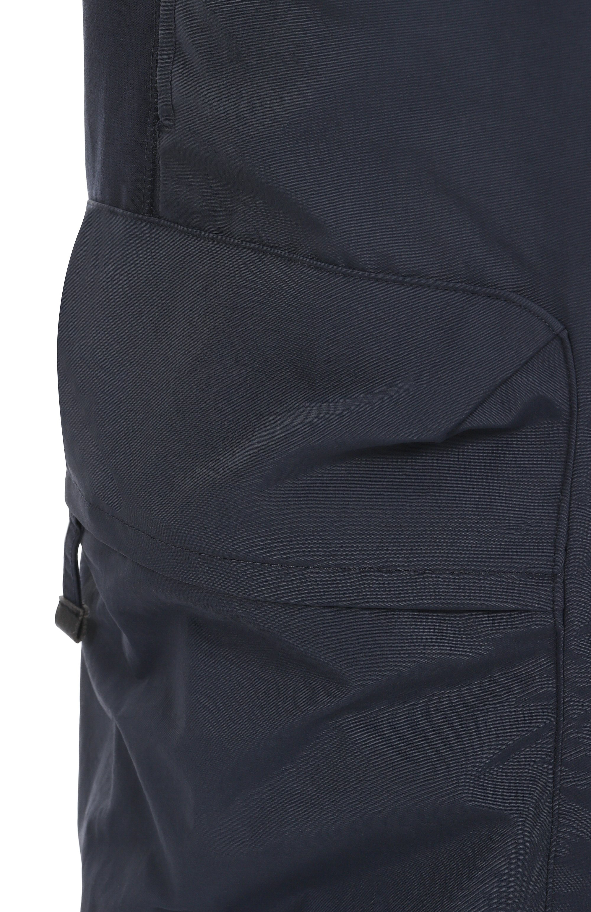 Комбинированные джоггеры PARAJUMPERS темно-синего цвета по цене 39900 руб., арт. PMPARE04, фото 6 Комбинированные джоггеры PARAJUMPERS, арт. PMPARE04, фото 6