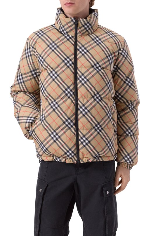 Двусторонний пуховик Burberry 8110189 Бежевый  8110189 Фото 3
