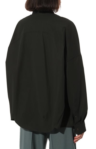 Хлопковая рубашка DRIES VAN NOTEN, арт. 231-010706-6359, фото 4