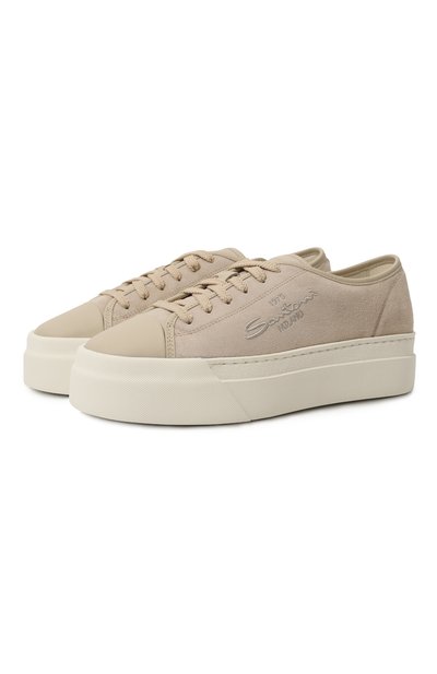 Женские замшевые кеды SANTONI, арт. WBGE61229BARGSL3