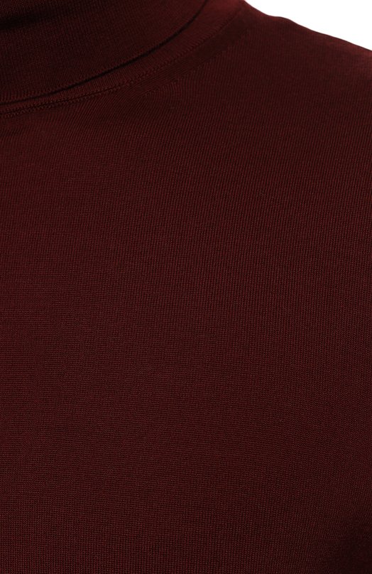 Шерстяная водолазка Valentino 5V0KC31RAD1 Бордовый  5V0KC31RAD1 Фото 5