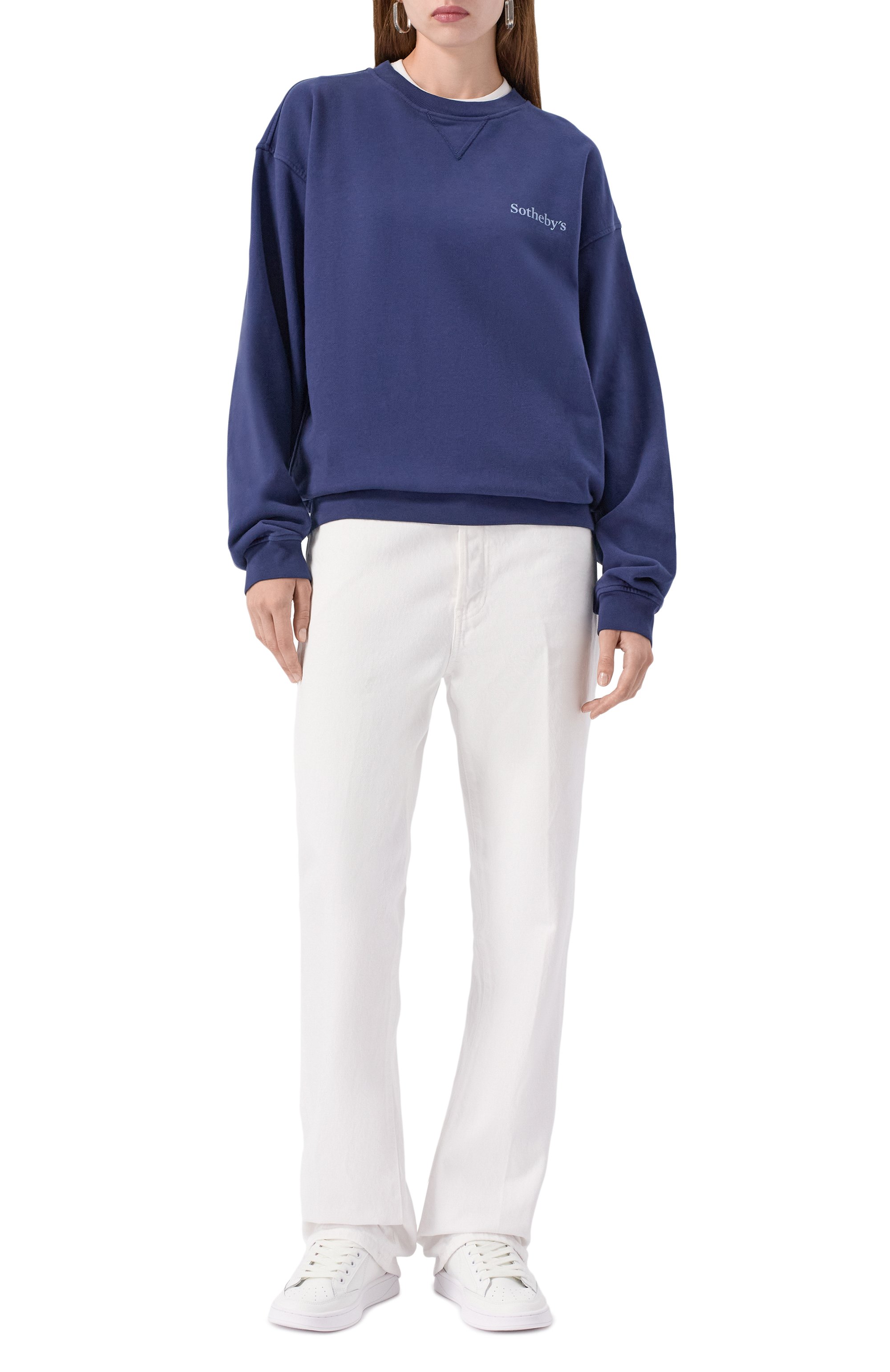 Хлопковый свитшот frame x sotheby's FRAME DENIM, арт. ME25JSS002, фото 2