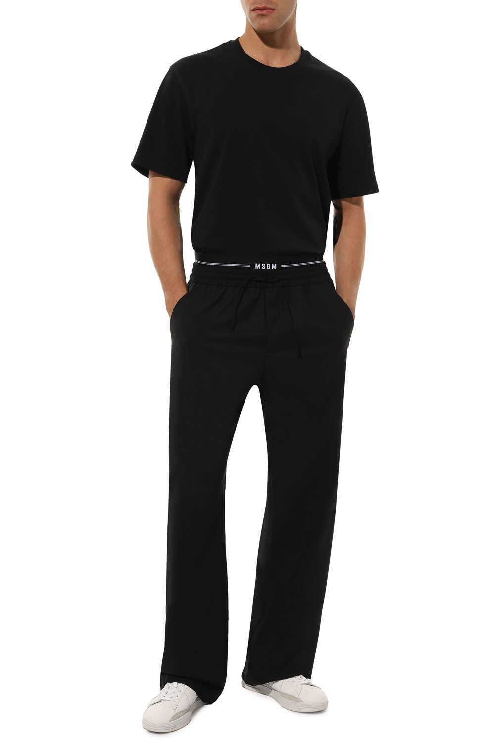 Шерстяные брюки MSGM, арт. 3740MP09/247506, фото 2