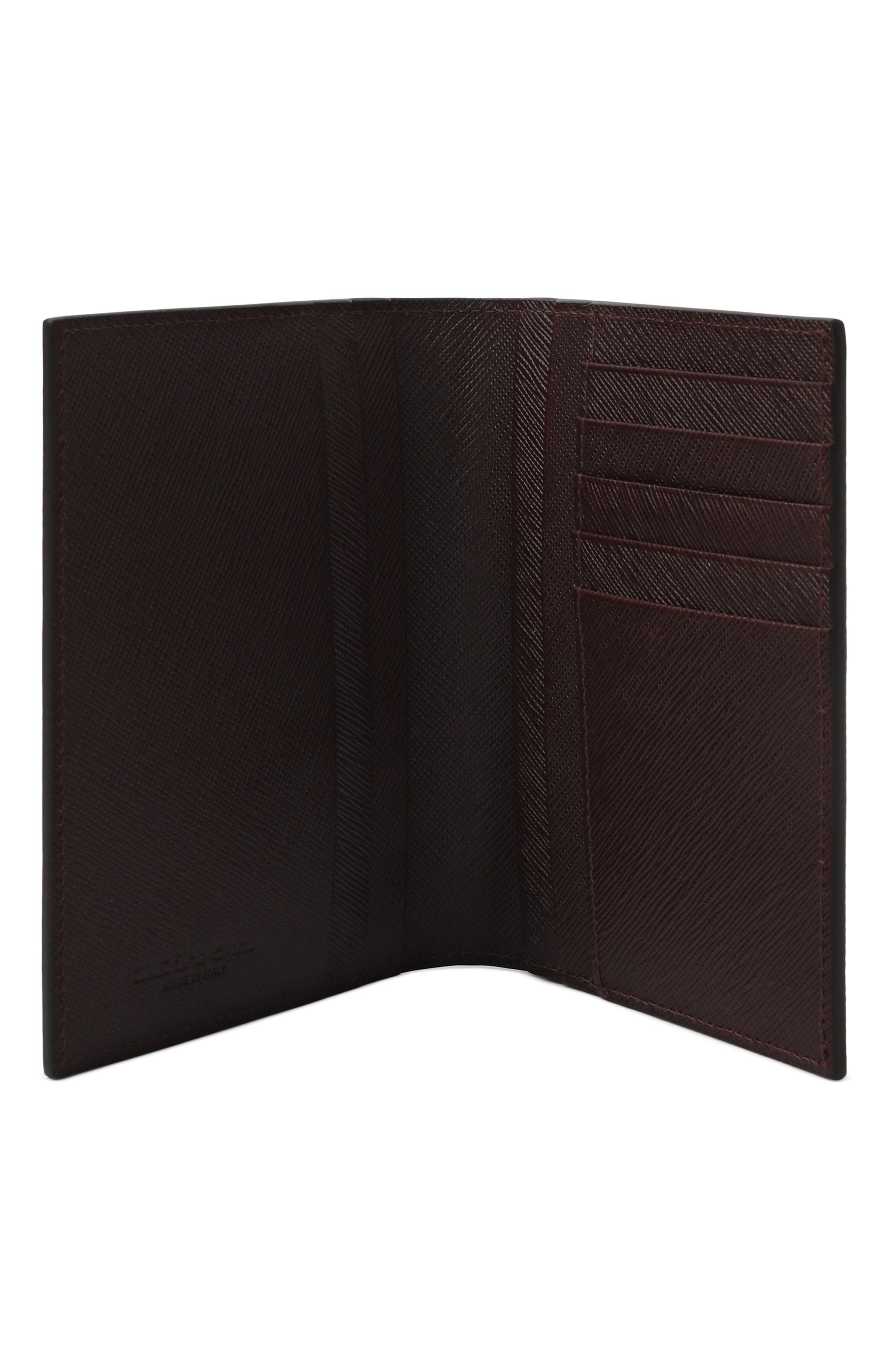 Кожаная обложка для паспорта KITON, арт. UPEA030N0126905, фото 3