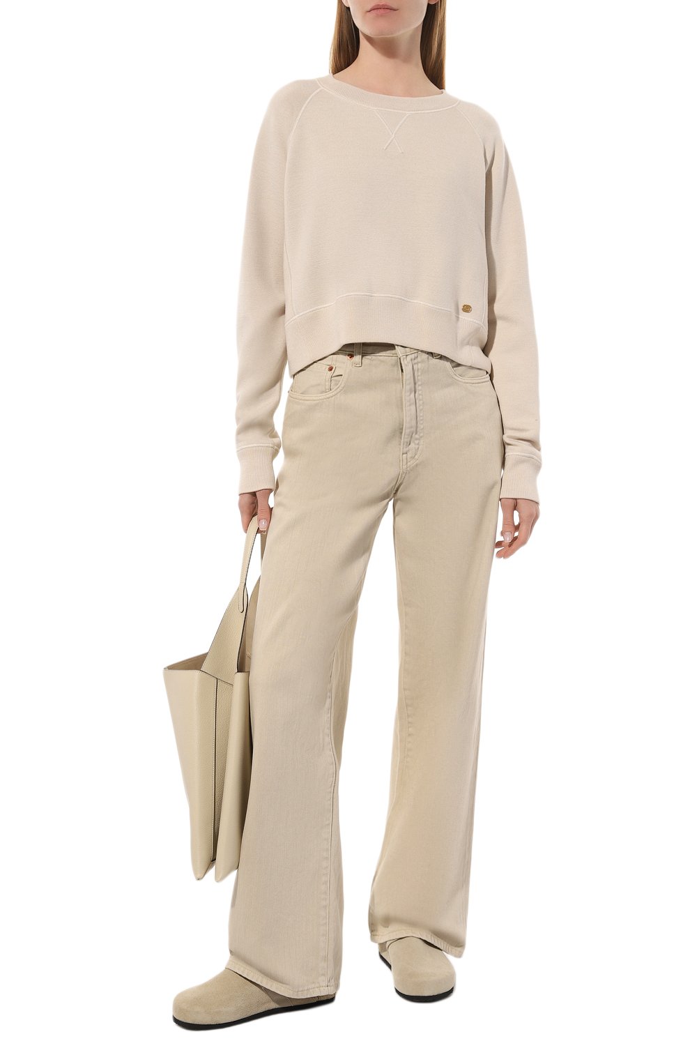 Свитшот из шерсти и шелка COSY SUNDAY, арт. S1-009-, фото 2