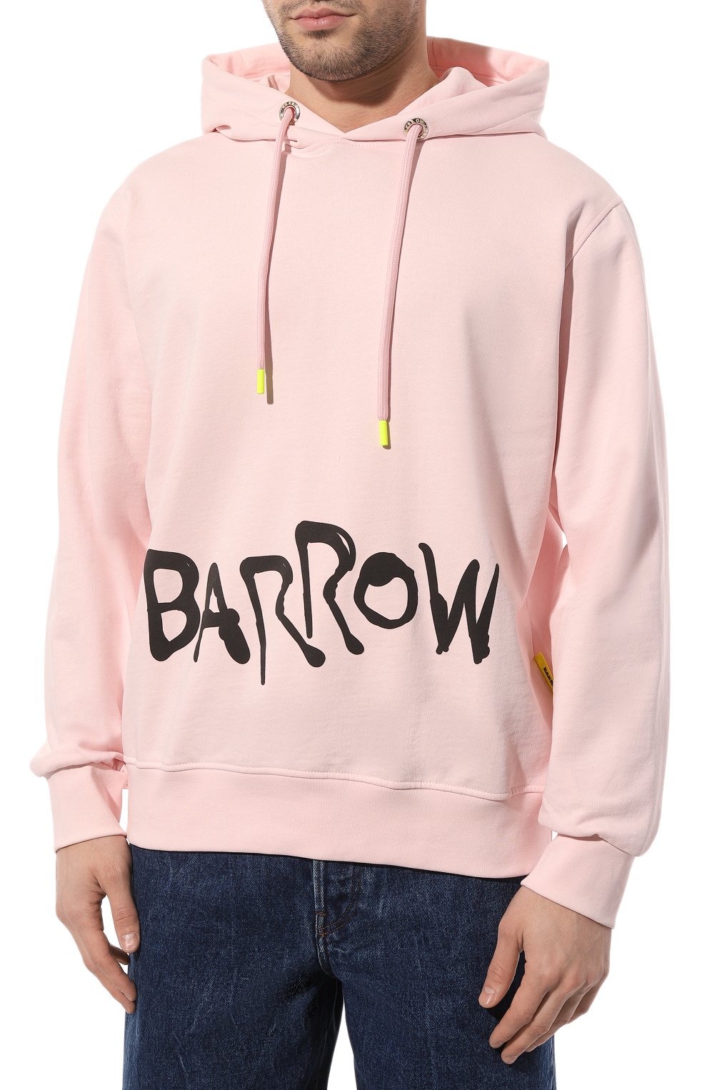 Хлопковое худи BARROW, арт. 034087, фото 3