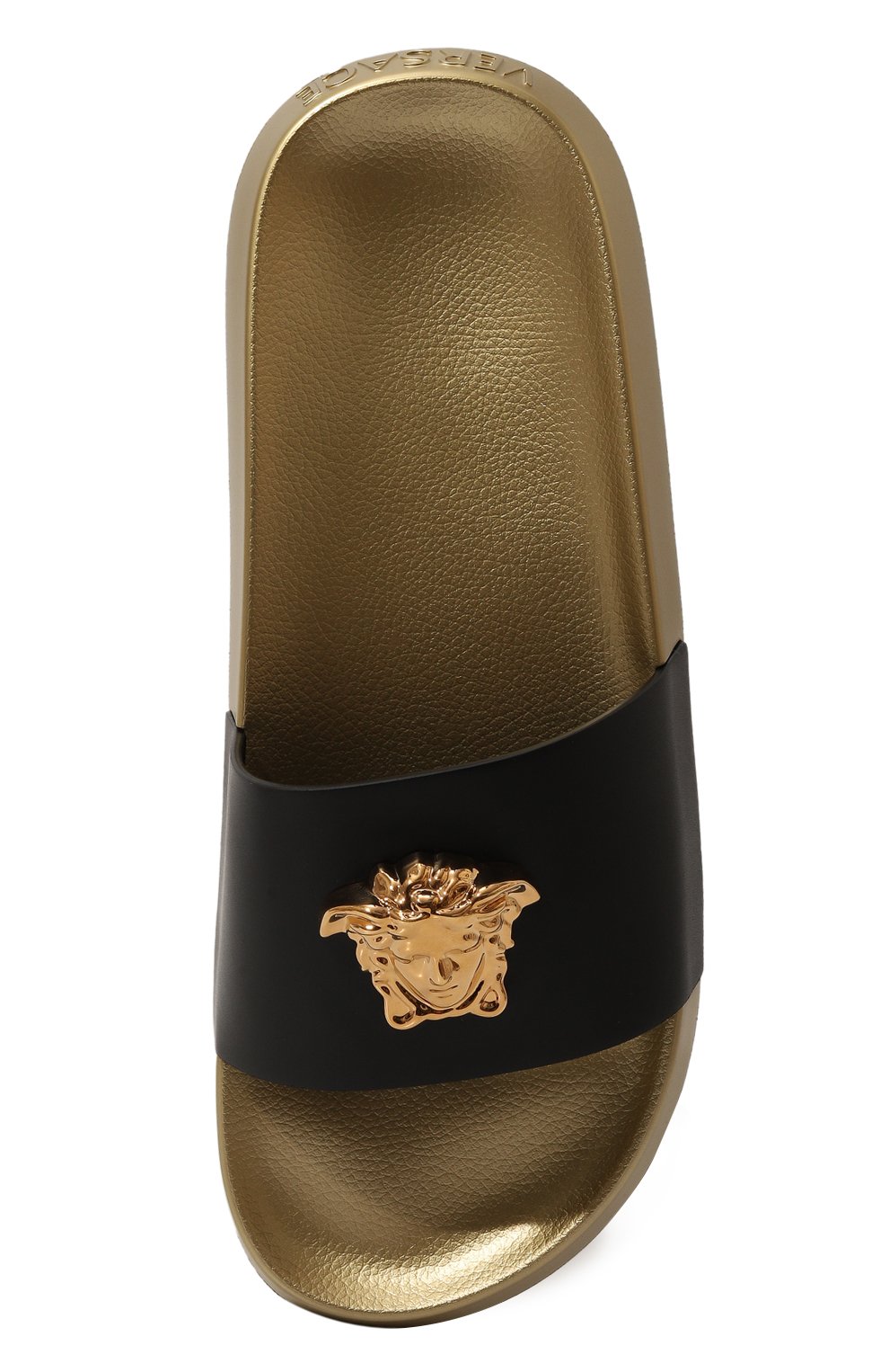 Кожаные шлепанцы VERSACE, арт. 1010643/DV46G, фото 6