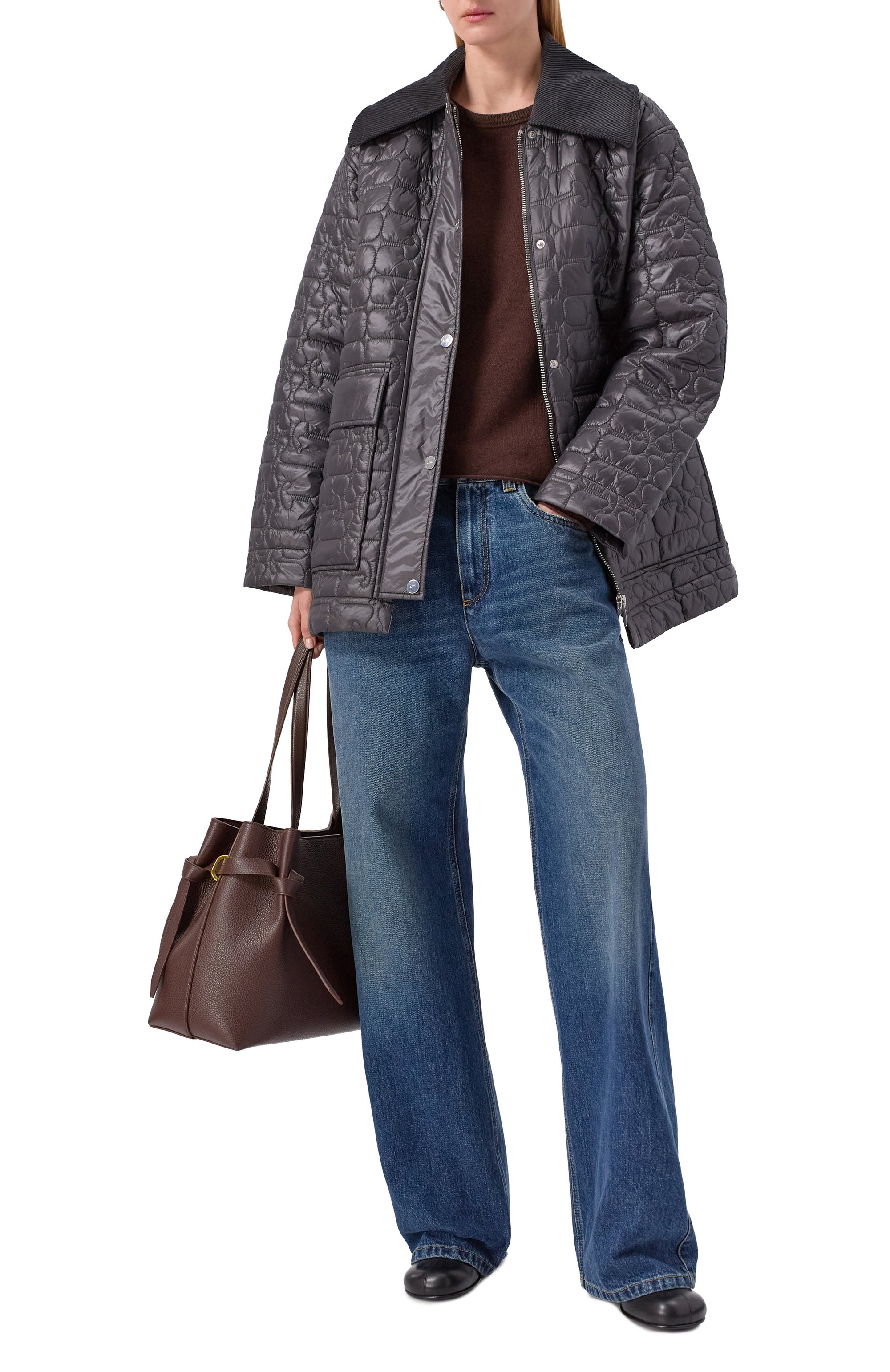 Утепленная куртка GANNI, арт. W0343, фото 2