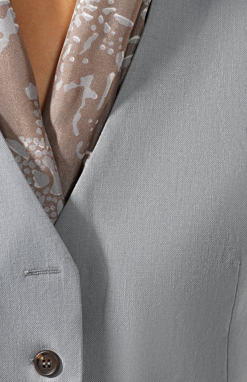 Жилет из смеси льна и хлопка BRUNELLO CUCINELLI, арт. MF591HS106, фото 5