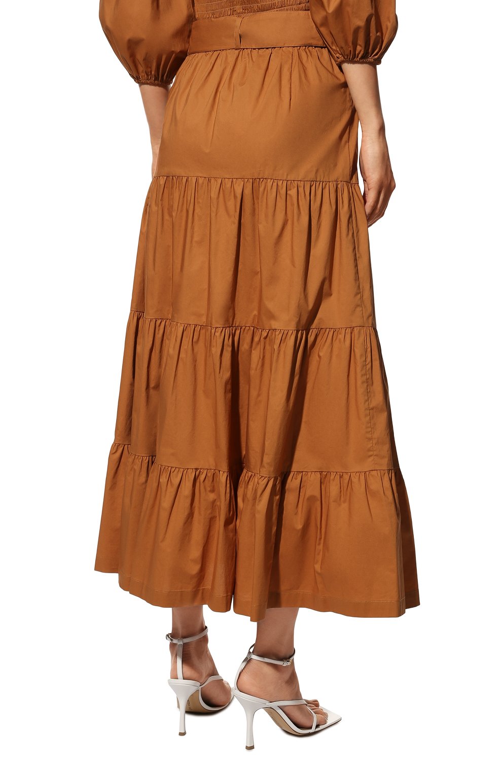 Хлопковая юбка PATRIZIA PEPE, арт. 2G0858_A9B9, фото 4