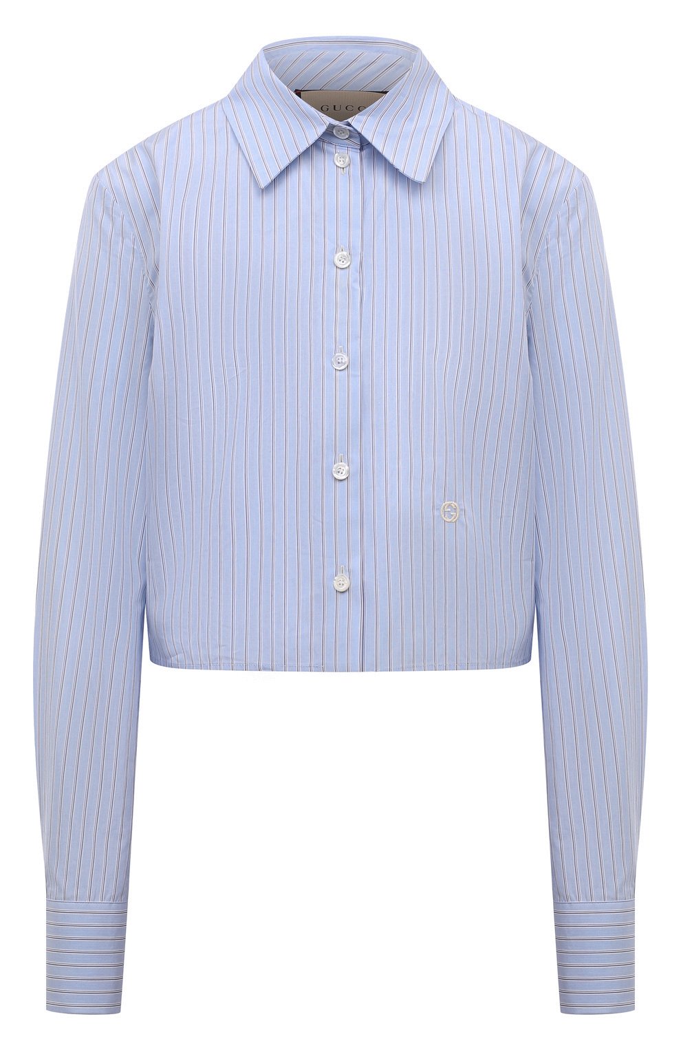 Хлопковая рубашка GUCCI, арт. 771943/ZAPKA, фото 1