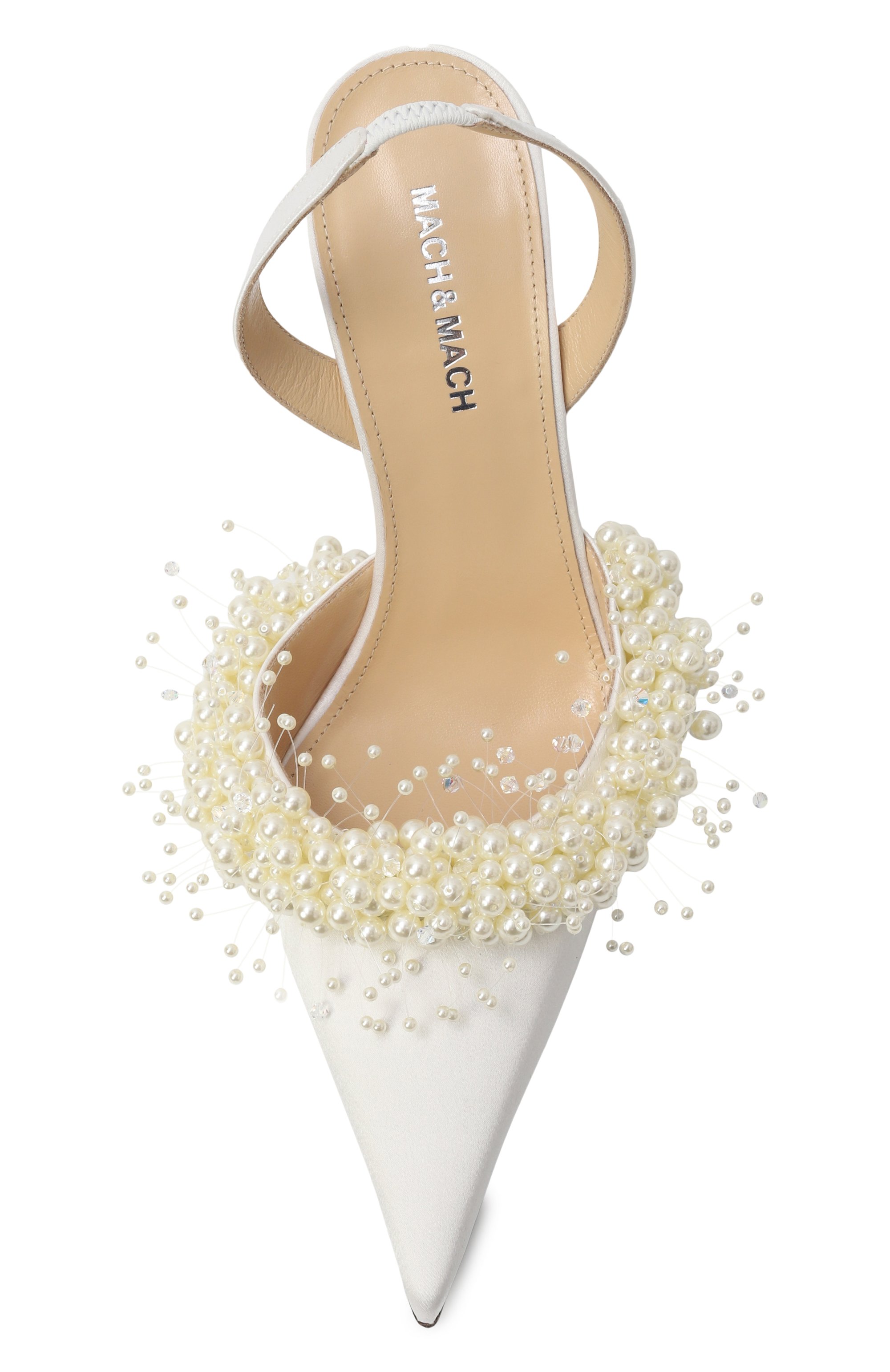 Текстильные туфли floating pearl 85 MACH & MACH, арт. BC25-S1003-85-CRP-011, фото 6