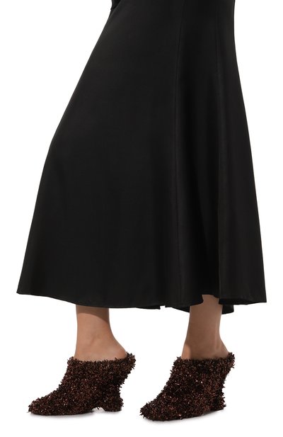 Текстильные мюли DRIES VAN NOTEN, арт. WS242-1423/999, фото 3