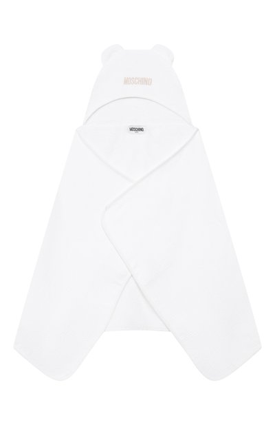 Хлопковое полотенце с капюшоном MOSCHINO, арт. MUX058/LGA22