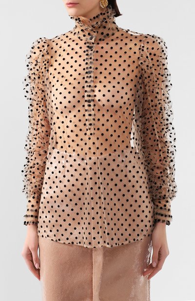 Блузка в горох DRIES VAN NOTEN, арт. 201-10718-9150, фото 3