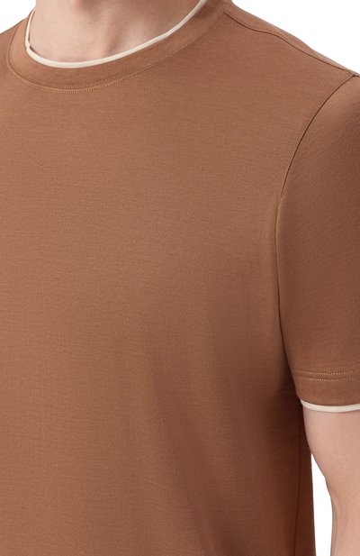 Футболка из шелка и хлопка GRAN SASSO, арт. 60123/78410, фото 5