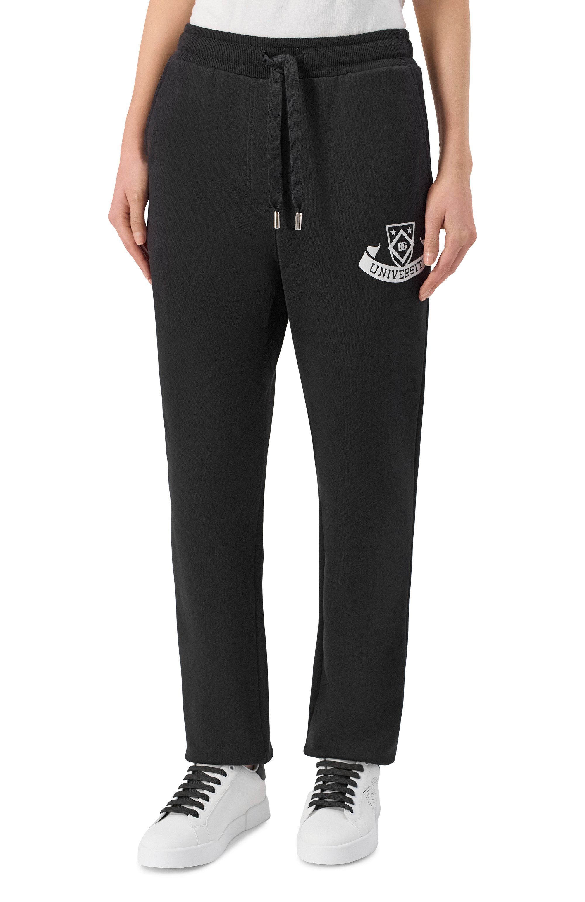 Хлопковые джоггеры DOLCE & GABBANA, арт. FTCQGZ/GDDC6, фото 3