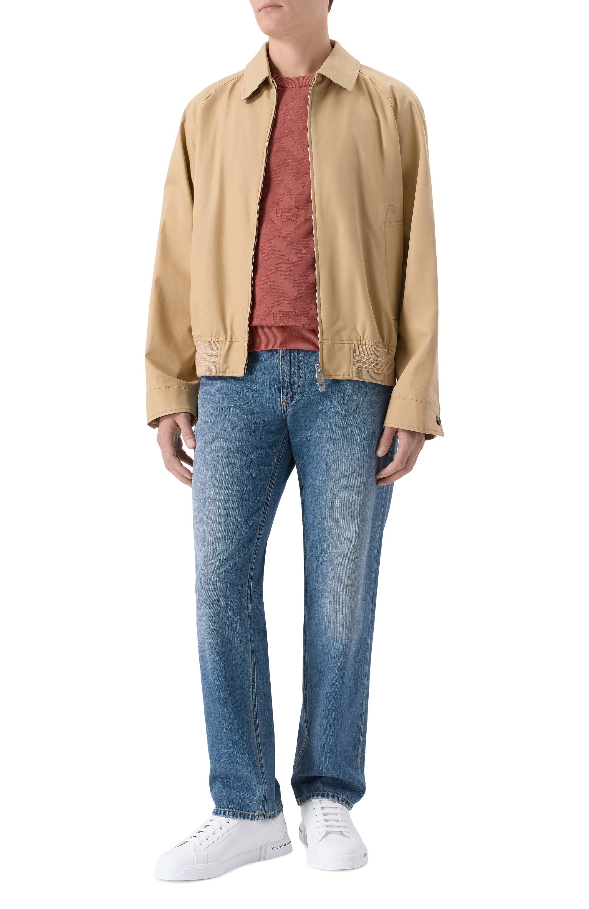 Шелковый джемпер DOLCE & GABBANA, арт. GXX03T/JBS0C, фото 2