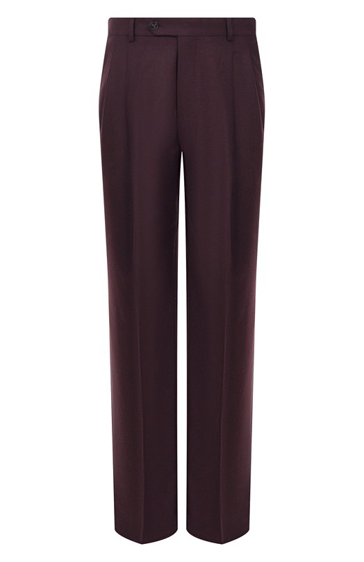 Брюки из шерсти и шелка 12 STOREEZ 133584 Коричневый 133584