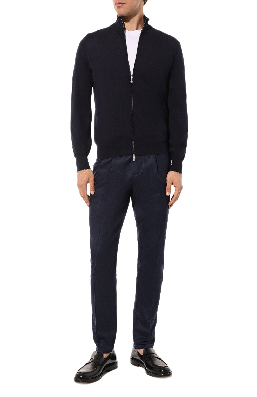 Шерстяные брюки BRUNELLO CUCINELLI, арт. ME226B2173, фото 2