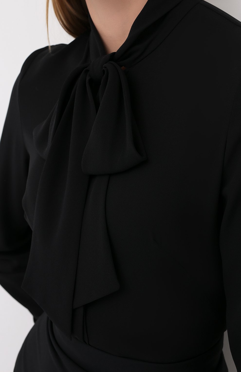 Шелковая блузка ALEXANDER MCQUEEN, арт. 586251/QBAAF, фото 5