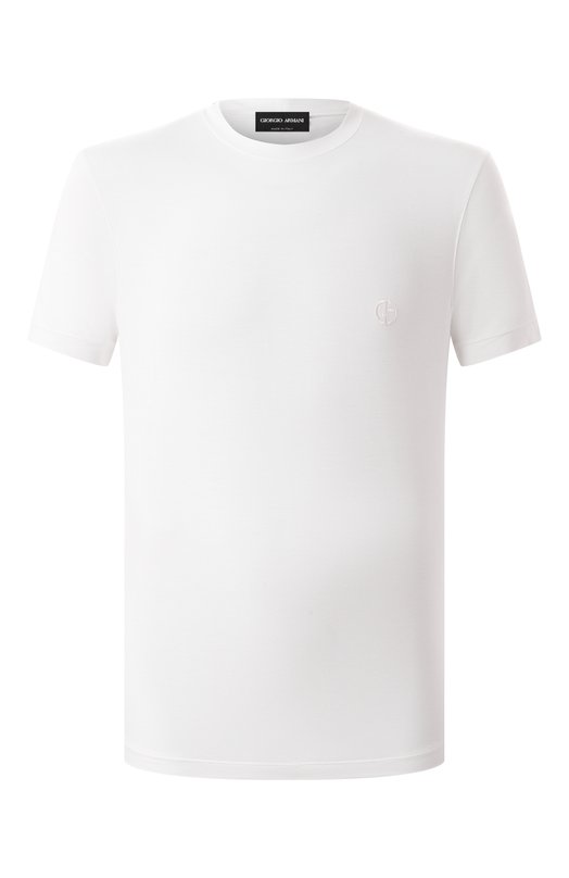 Футболка из вискозы Giorgio Armani 3GST52/SJP4Z Белый 3GST52/SJP4Z