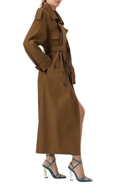 Текстильные босоножки opyum 110 SAINT LAURENT, арт. 817972/9QNBS, фото 2