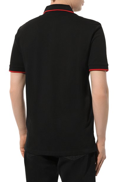 Хлопковое поло HUGO, арт. 50490775, фото 4