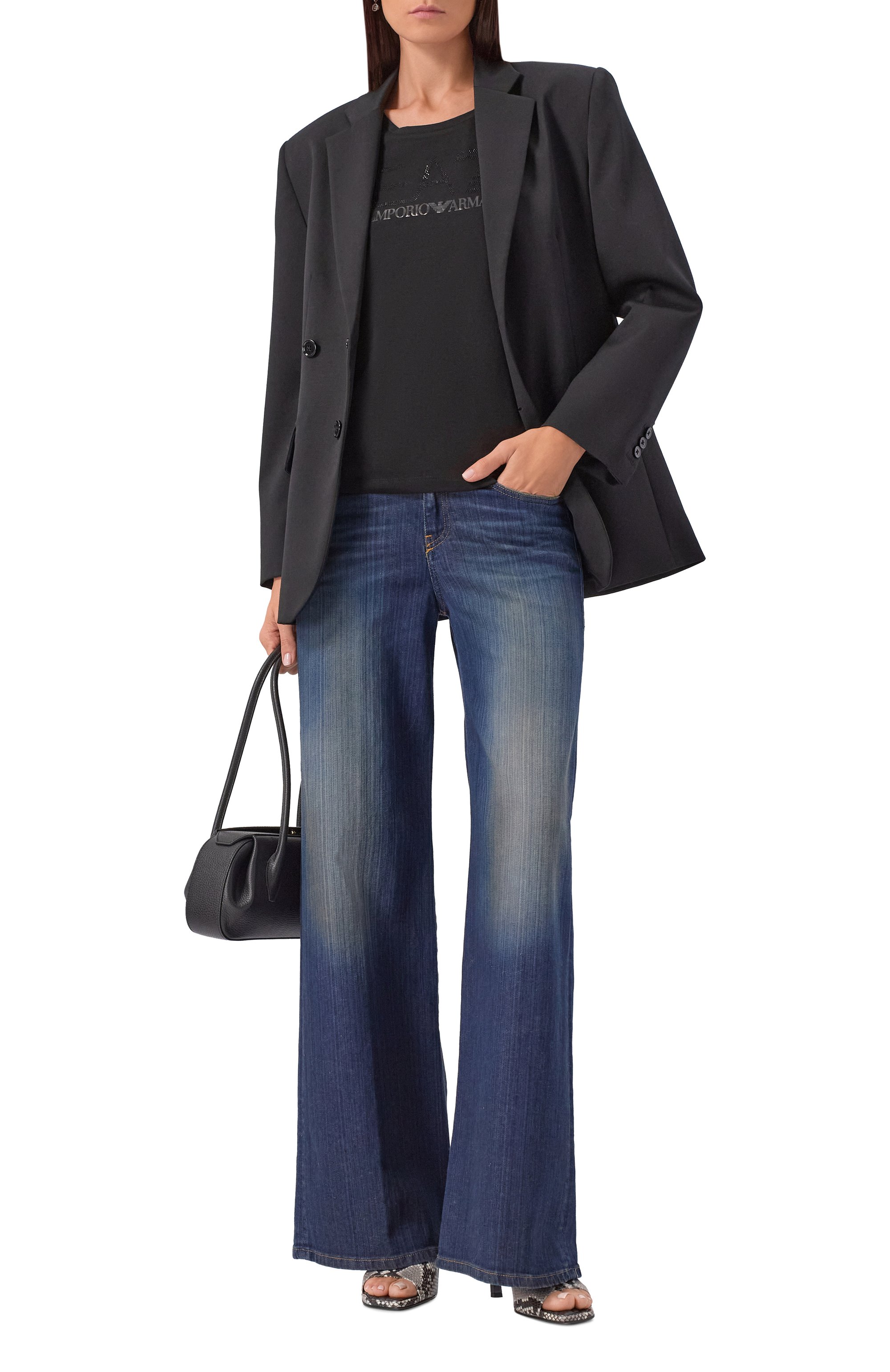 Хлопковая футболка EA7, арт. 7W000536/AF10373, фото 2