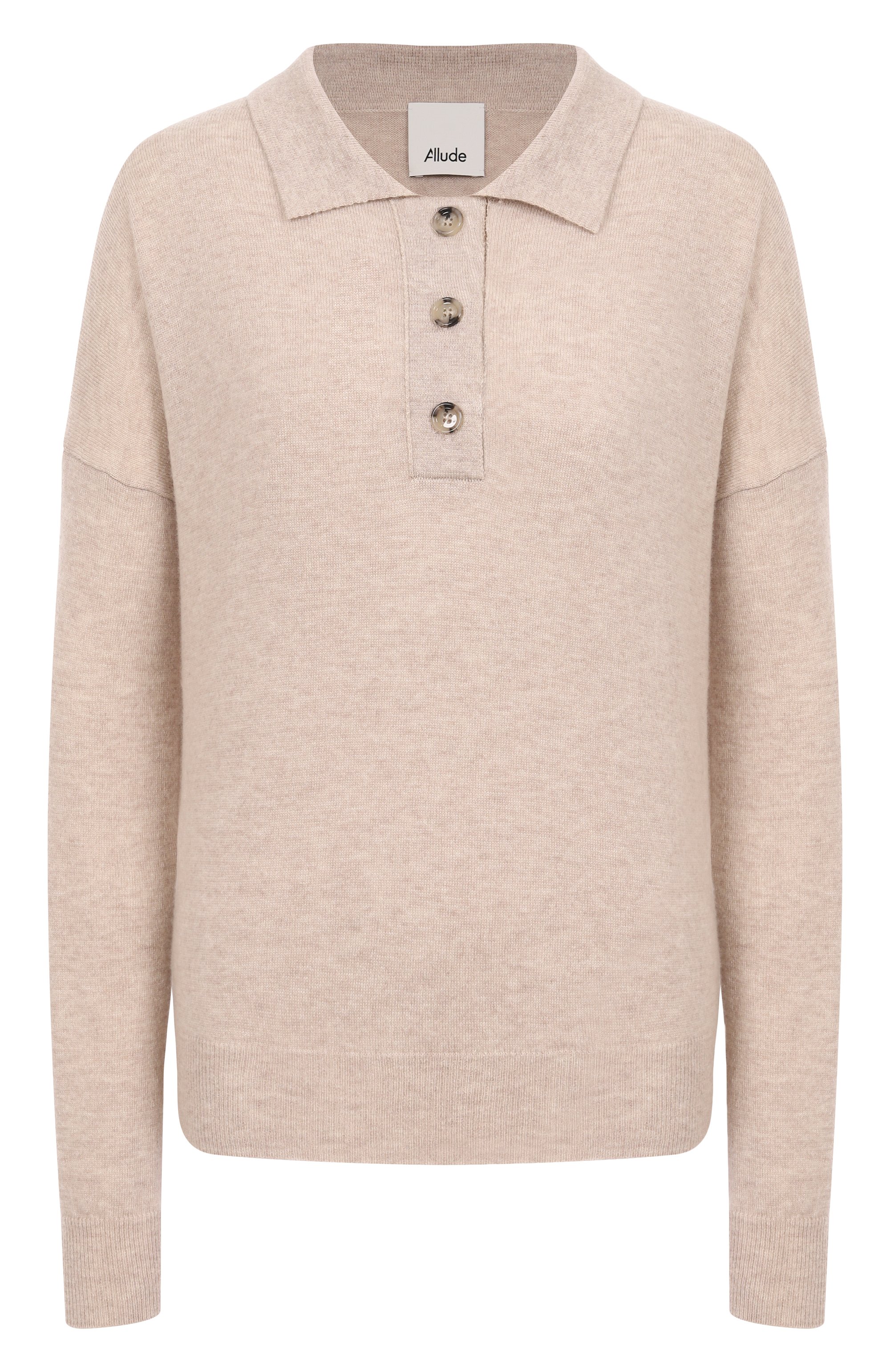 Поло из шерсти и кашемира ALLUDE, арт. 255/17653, фото 1