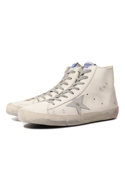 Кожаные кеды francy GOLDEN GOOSE DELUXE BRAND, арт. GMF00113/F0003191027, фото 1
