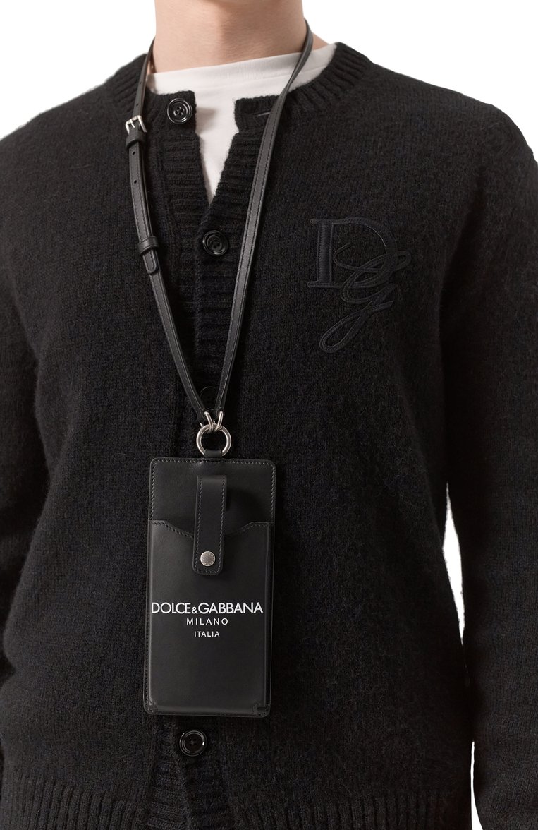 Кожаный чехол для телефона DOLCE & GABBANA, арт. BP3345/A6E48, фото 1