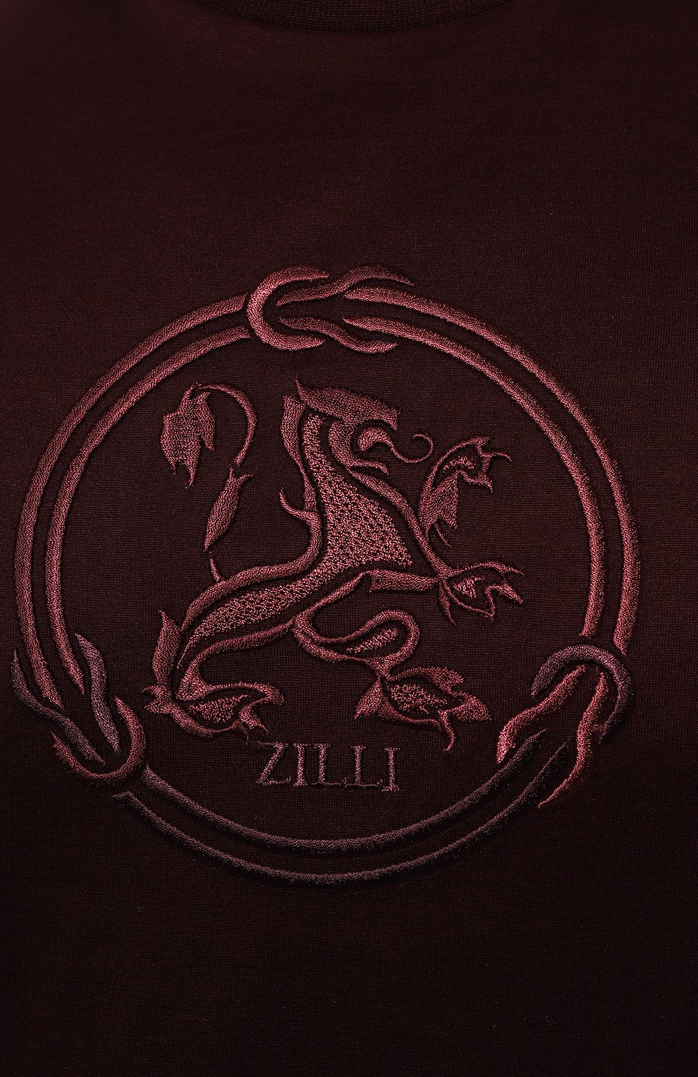 Хлопковая футболка ZILLI, арт. TSR02AZS56014ZSAAAAA, фото 5