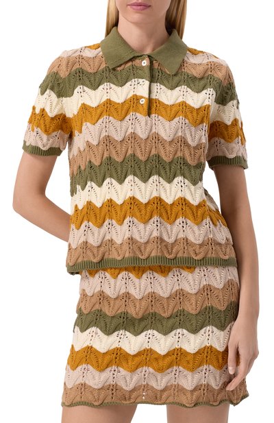 Хлопковое поло ADDICTED, арт. TS2504.2125-2143, фото 3