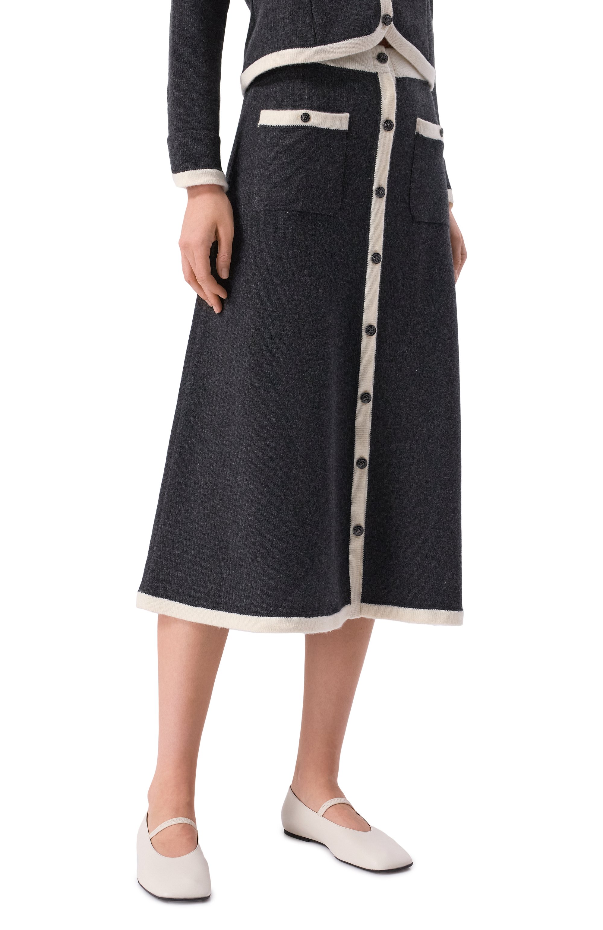 Кашемировая юбка FREEAGE, арт. W25.SK068.3004.991, фото 3