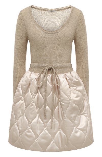 Женское комбинированное платье MIU MIU, арт. MF4428-1ZQS-F0770