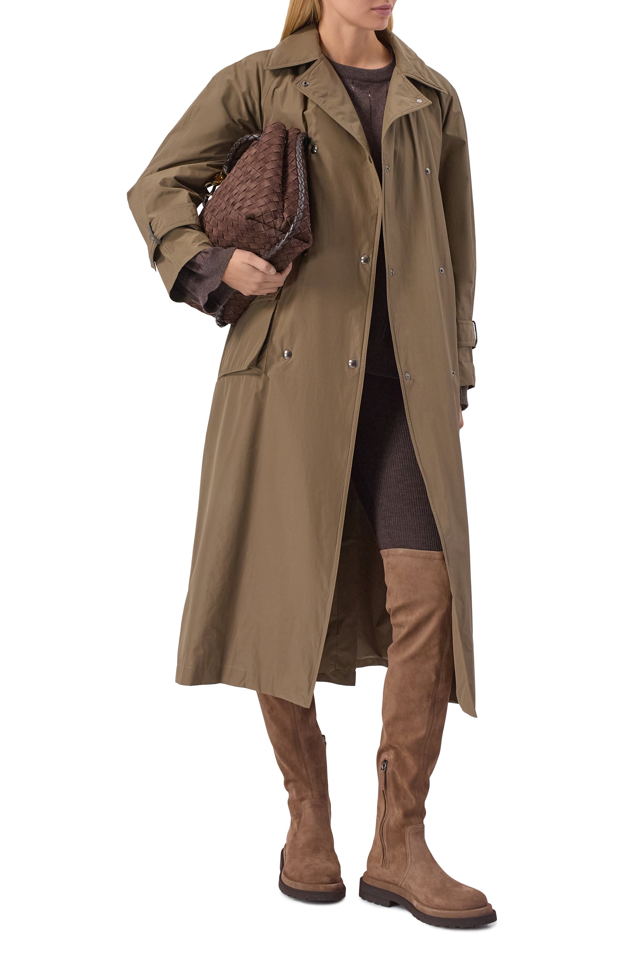 Замшевые ботфорты BRUNELLO CUCINELLI, арт. MZSFG3116, фото 3