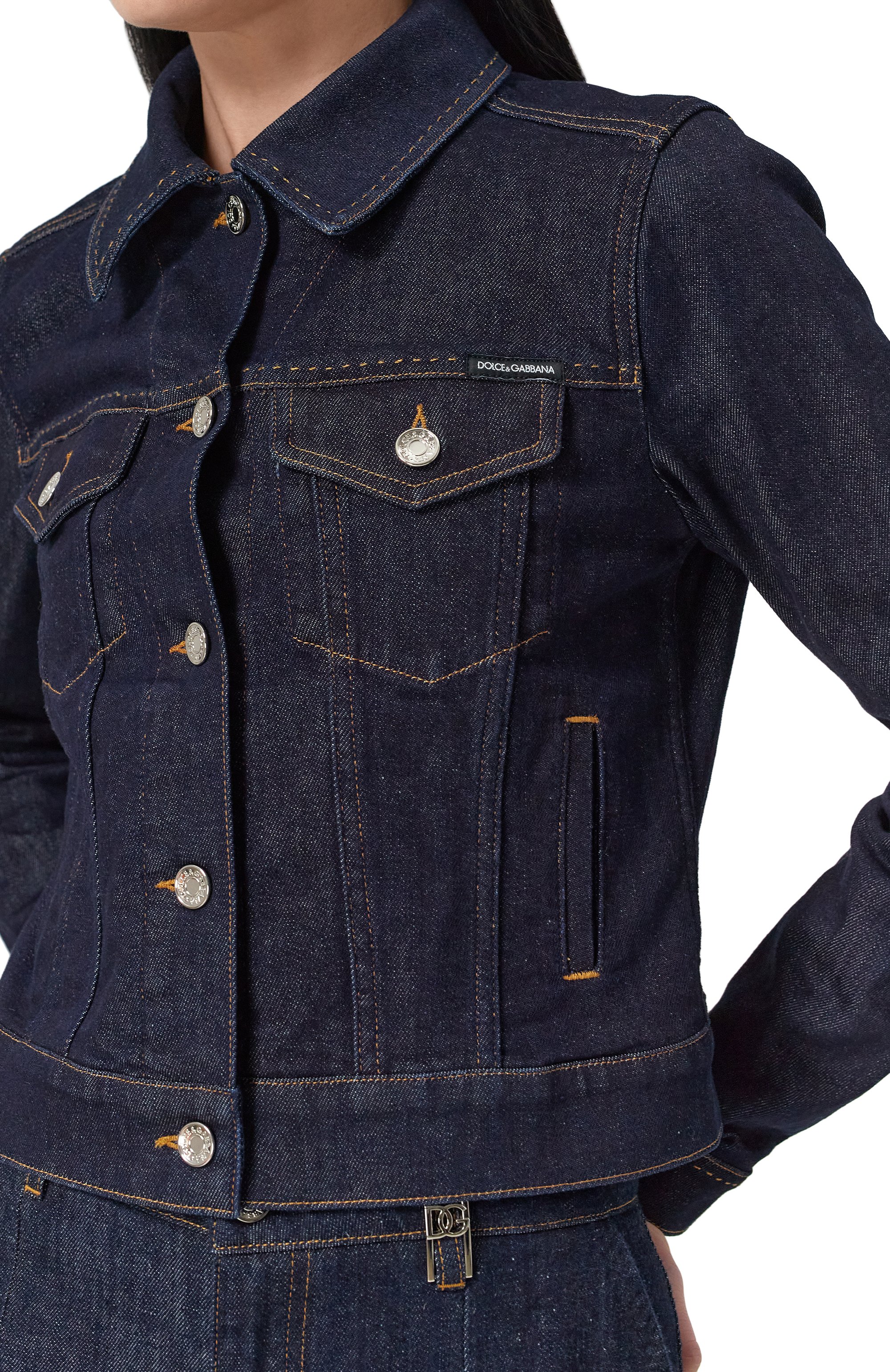 Джинсовая куртка DOLCE & GABBANA, арт. F9I46D/G8LT2, фото 5