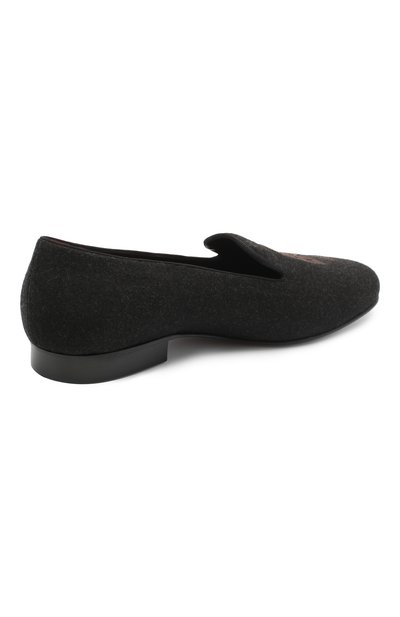 Текстильные лоферы RALPH LAUREN, арт. 815815811, фото 4