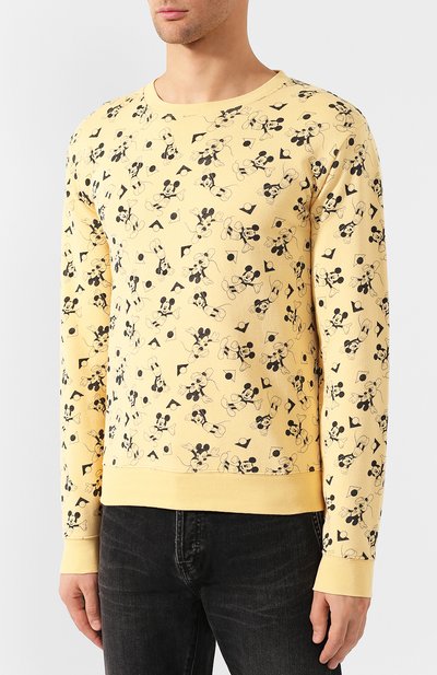 Хлопковый свитшот SAINT LAURENT, арт. 588128/YBLC2, фото 3