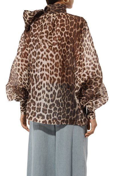 Блузка изо льна и шелка ZIMMERMANN, арт. 1395TF241, фото 4