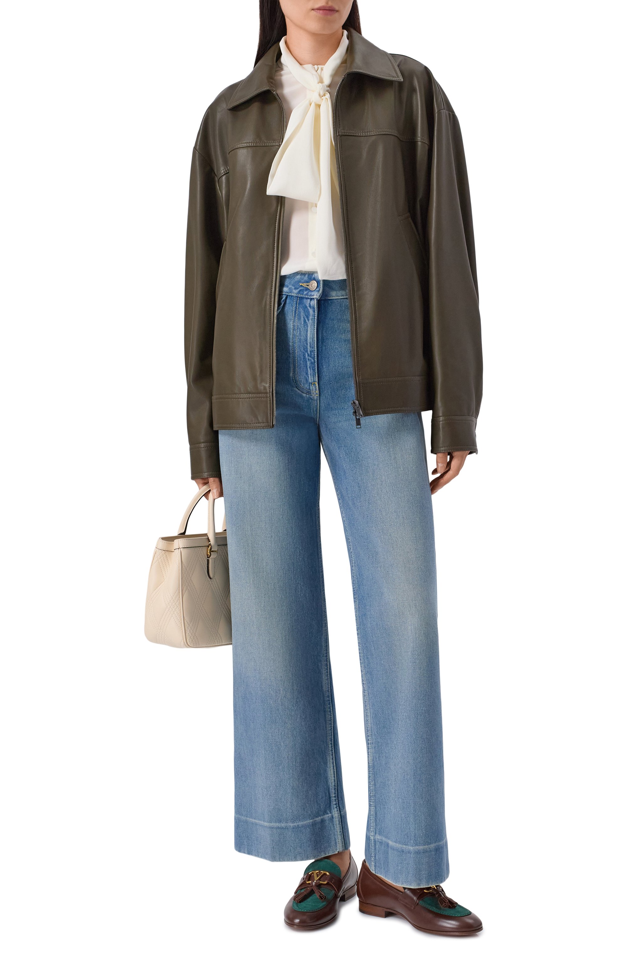 Кожаные лоферы vaniteux VALENTINO, арт. 8W2S0NF9/LQN, фото 3