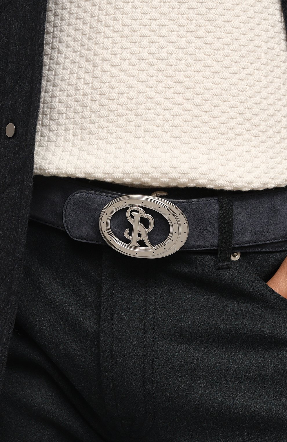 Замшевый ремень STEFANO RICCI, арт. N381SD/C528P, фото 2