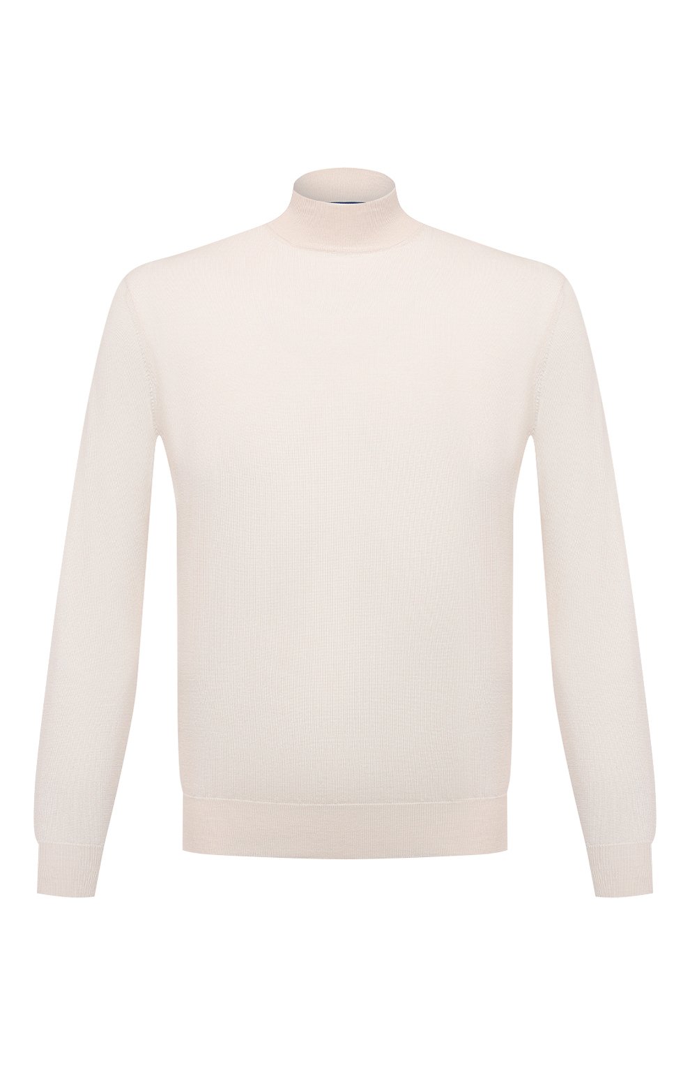 Водолазка из шерсти и шелка ANDREA CAMPAGNA кремового цвета по цене 43950 руб., арт. LU1ML LSC18R, фото 1 Водолазка из шерсти и шелка ANDREA CAMPAGNA, арт. LU1ML LSC18R, фото 1
