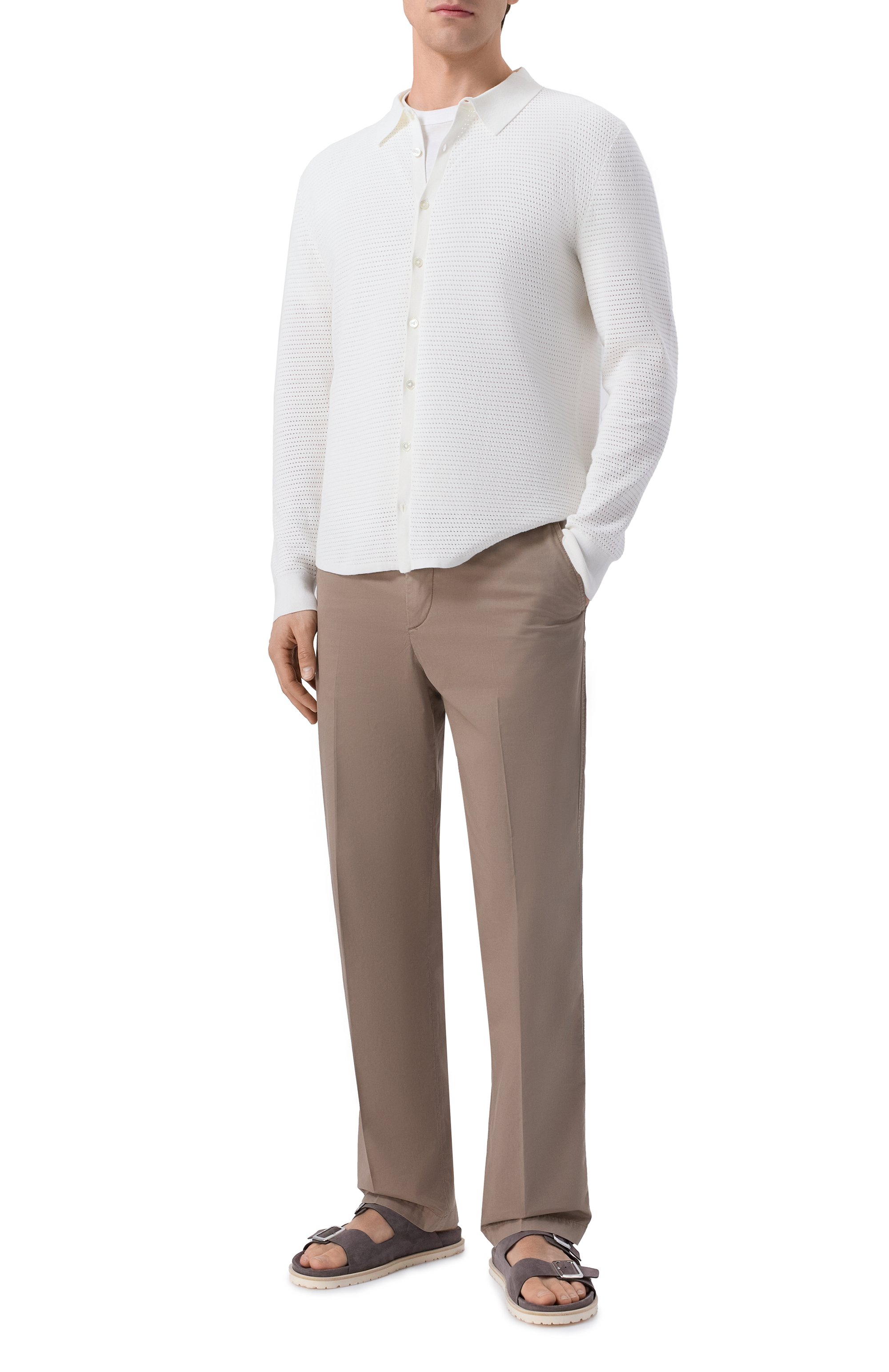 Замшевые шлепанцы FRANCESCHETTI, арт. 5027002/CAM0SCI0, фото 2